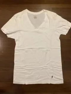 Polo Ralph Lauren VネックTシャツ S ホワイト