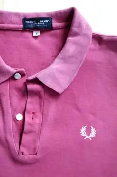 FRED PERRY パープル系 Usedポロシャツ Lサイズ