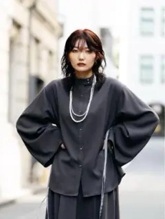 ⭐︎【Yurina Kato×HARE】2WAYソデギャザーシャツ