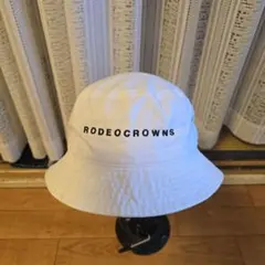 RODEO CROWNS バケットハット ホワイト