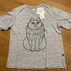 新品☆リサラーソン☆ネコ刺繍☆Tシャツ☆M