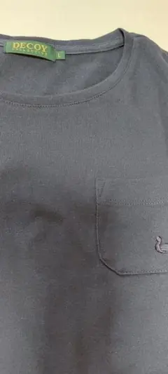 DECoy ネイビー Tシャツ Lサイズ