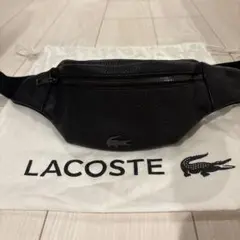 LACOSTE ウエストバッグ クロスボディバッグ 牛革