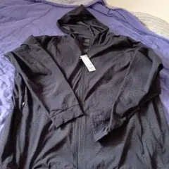 UNIQLO UVカットジャケット 4XL ブラック