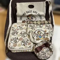 バッグ　ポーチ　5点セット　チップ＆デール　クラリス　ディズニー
