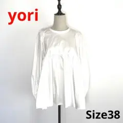 yori ヨリ バックリボンブラウストップス 5713