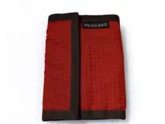 【mont-bell】モンベル ワレット財布 オレンジ マジックテープ