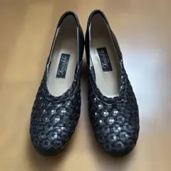 新品未使用　Twinkle 24.5㎝　EEEE メッシュ黒
