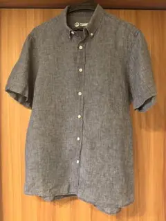 OUTLIER リネン 半袖シャツ メンズ Mサイズ相当 ブルックリン発ブランド