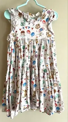 next ノースリーブワンピース 動物プリント