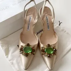 MANOLO BLAHNIK マノロブラニク スリングバック