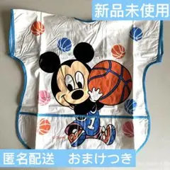 【新品・未使用】ミッキーマウス エプロン1枚　ディスポエプロン6枚つき