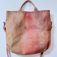 イビザ ハンドバッグ ショルダーバッグ ブラウン グラデーション レトロ