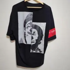 ピエロ　デザイン　Ｔシャツ　フリーサイズ　ブラック