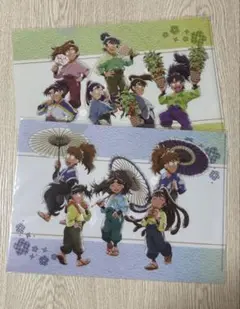 忍たま乱太郎 みんなで下町散策の段 クリアファイル