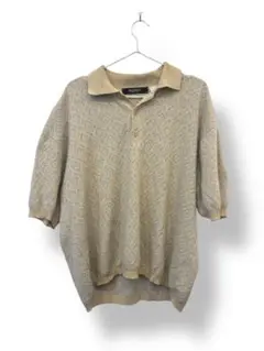 BACHRACH 60s ベージュポロシャツ