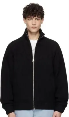 Carhartt WIP Black Banley Sweater Jacket