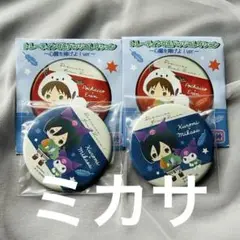 進撃の巨人　サンリオ　ミカサ　トレーディング缶バッジコレクション　心臓を捧げよ