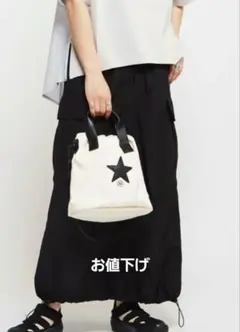 CONVERSETOKYO SATIN BALLOON SHOULDER BAG