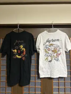 龍刺繍　Tシャツ ２枚