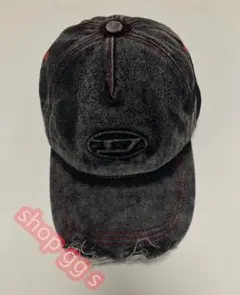 未使用 DIESEL ダメージ加工 ベースボールキャップ