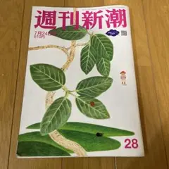 週刊新潮 28号 2025.7.24