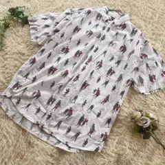 Revenge Shirt makers (M) 総柄 半袖シャツ ヴィンテージ