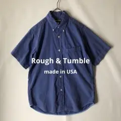 Rough & Tumble ボタンダウン 半袖シャツ S ネペンテス USA