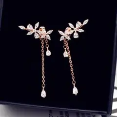 【最高級】 エンジェル ピアス 高品質 芸能人 ジルコニア 星 スタッド