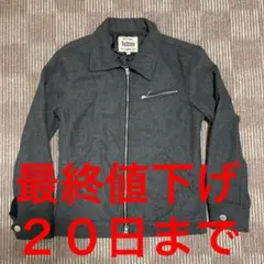 ジャックローズのウールシングルライダースジャケット