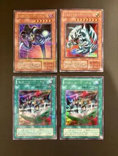 遊戯王　初版　トゥーンワールド　ブルーアイズ　デーモン　4枚セット