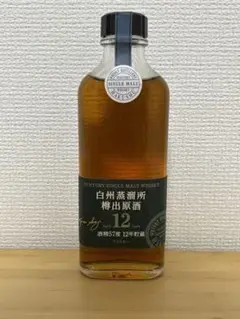 ☆希少☆ サントリー 白州蒸溜所 樽出原酒 15年貯蔵（未開封） 白州蒸溜所 樽出原酒 15年貯蔵 サントリー ピュアモルト - お