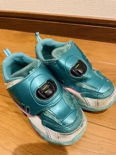 はやぶさ　プラレール　光る　スニーカー　16cm