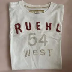 RUEHL 54 WEST ホワイト Tシャツ