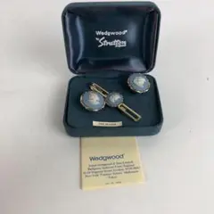 WEDGWOOD ウェッジウッド タイピン カフス シルバー メンズ ブランド
