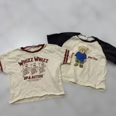 しまむら　くま　半袖　Tシャツ　２枚セット　100