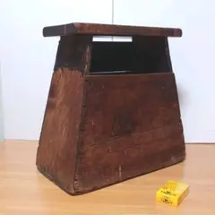 古物 昭和 踏み台 花台 昭和レトロ 花台 古道具 骨董 アンティーク 家具