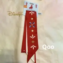 香港ディズニー アナ雪 アナ リボン 赤 クリスマス 新品タグ付き HKDL