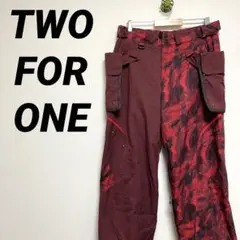 TWO FOR ONE★ウェア★パンツ★メンズ★スノボー★スキー★雪★防寒★