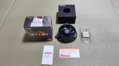 中古 AMD Ryzen 5 3600 CPU 6コア 12スレッド ②