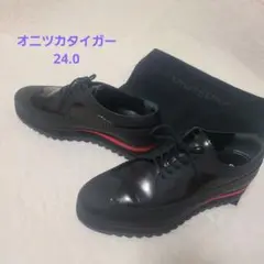 美品　THE ONITSUKA BROGUE 1181A391 ブローグ　黒 THE ONITSUKA】BROGUE / ブローグ（ドレスシューズ）｜THE
