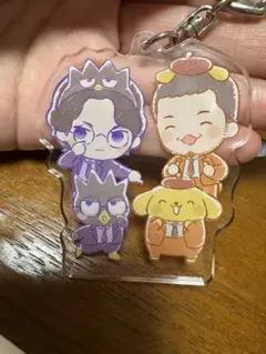 令和ロマン×サンリオ アクリルキーホルダー