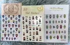 ラブブ labubu ネイルシールセット