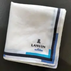 LANVIN ハンカチ　ホワイト