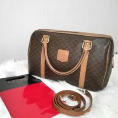 【USED】CELINE セリーヌ ミニボストン マカダム 2WAY