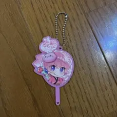 うちわキーホルダー　すとぷり　さとみくん