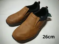 ムーンスター スリッポン 26cm 4E スムースブラウン SPLT M197