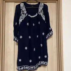 Another Edition 刺繍 ワンピース