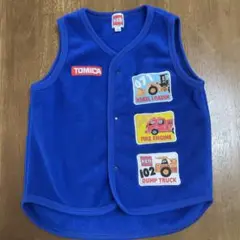 TOMICA トミカ　スリーパー　フリースベスト 100