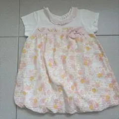 Biquette club 花柄ワンピース 90サイズ